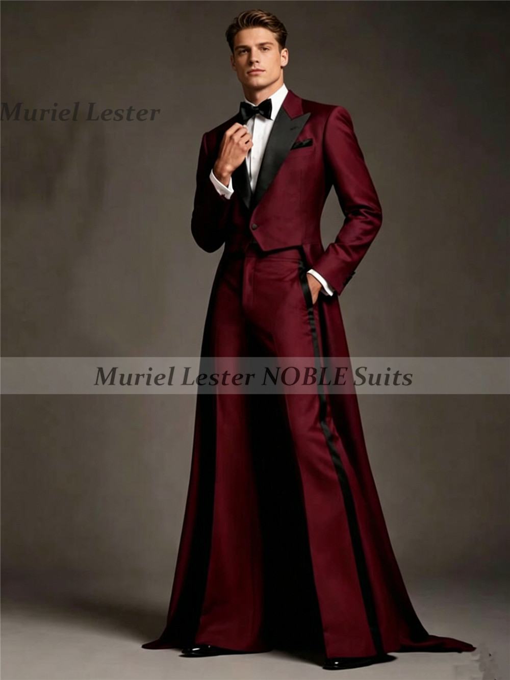 بدلة رجالية بتصميم فريد، سترة  - مراجعة Men Formal Wear Design وسعره