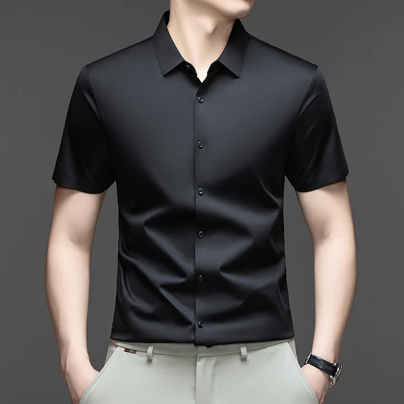 قميص رجالي رسمي كاجوال بأكمام  - مراجعة Mens Formal Look وسعره