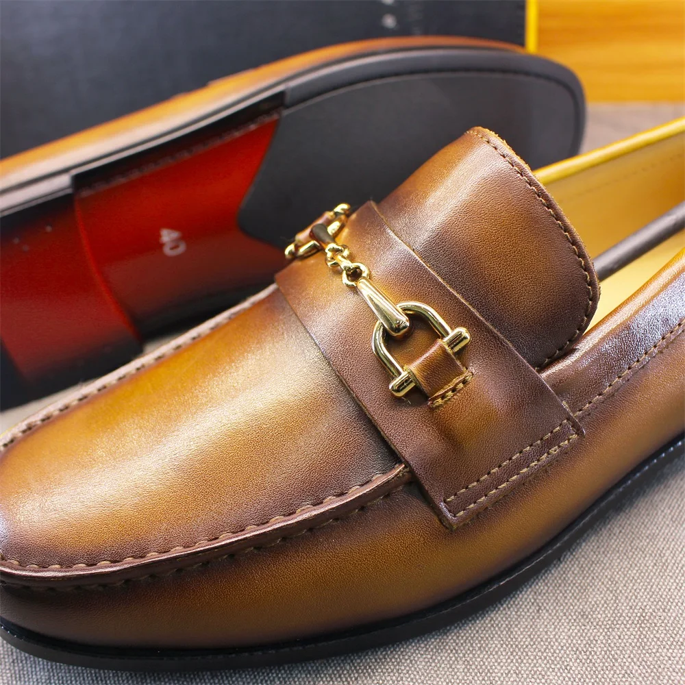 أحذية بدون كعب للرجال بمقدمة م - مراجعة Mens Formal وسعره