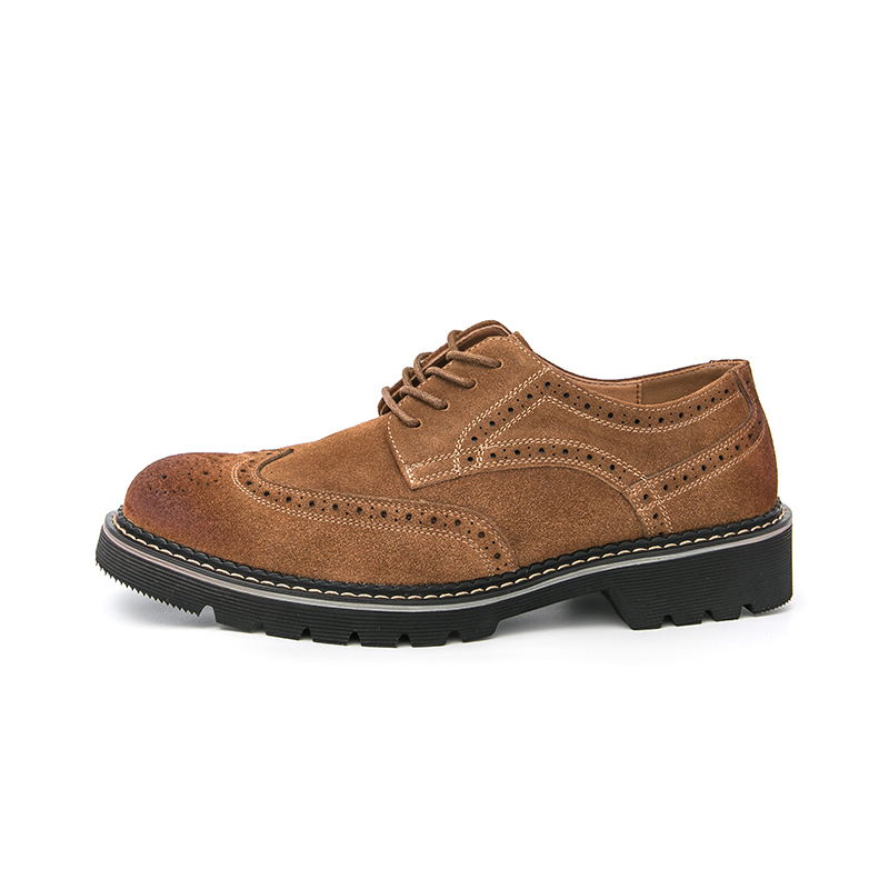 أحذية رجالية من جلد الغزال الب - مراجعة Formal Men Daily Wear Shoes وسعره