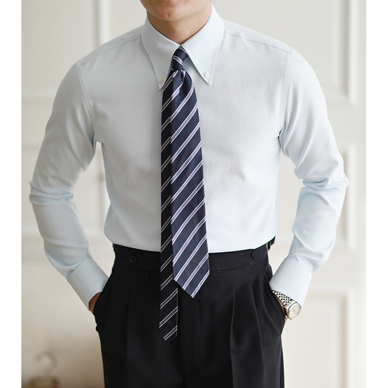 قميص أكسفورد للرجال بأكمام طوي - مراجعة Mens Formal وسعره