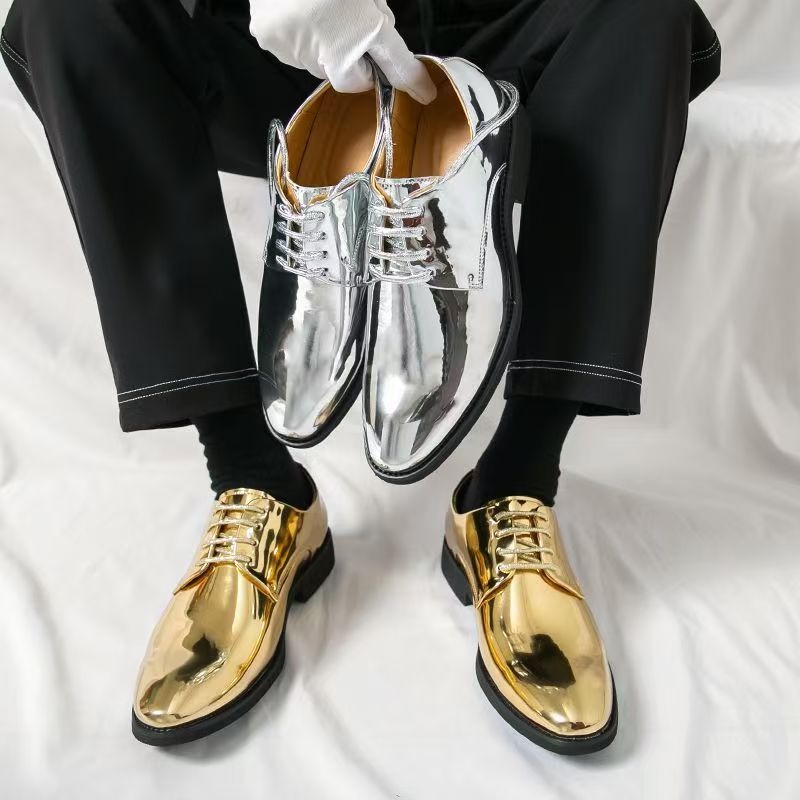 أحذية جلدية مدببة يومية للرجال - مراجعة Formal Men Daily Wear Shoes وسعره