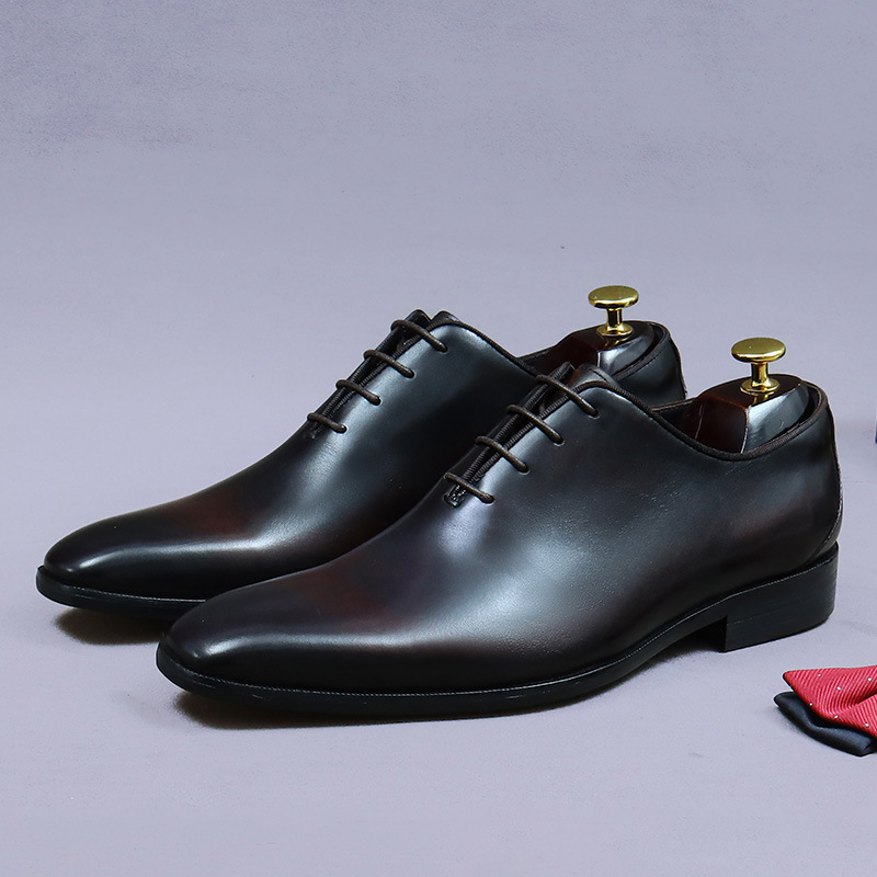 مصمم جلد طبيعي رجالي بالجملة أ - مراجعة Men Formal Wear Design وسعره