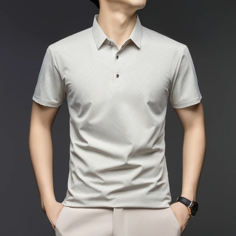 قميص بولو رجالي أنيق بنقشة ممي - مراجعة Men'S Polo Formal Wear وسعره